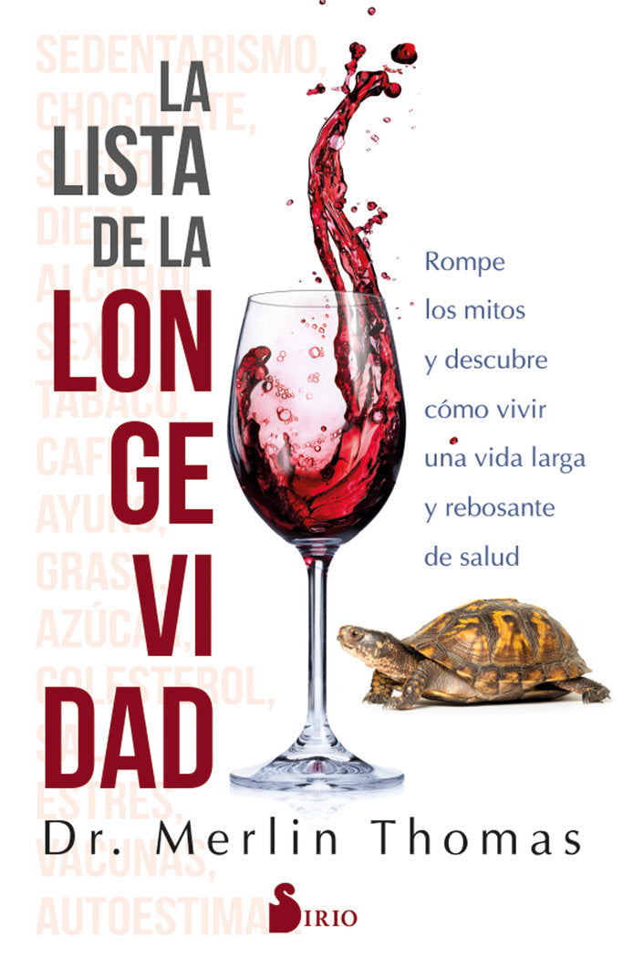 La lista de la longevidad, de Thomas, Dr. Merlin | portada del libro
