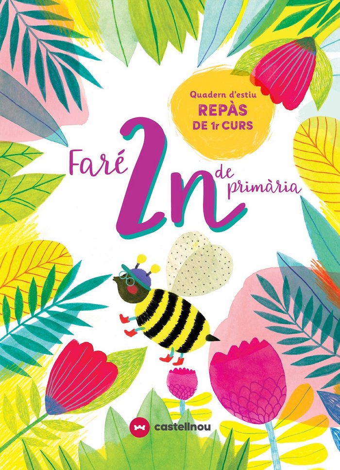 FARÉ 2N DE PRIMÀRIA. QUADERN D'ESTIU, de Vetaqui, Roghts | portada del libro