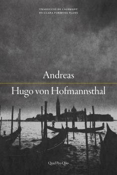 ANDREAS, de HOFMANNSTHAL, HUGO VON | portada del libro
