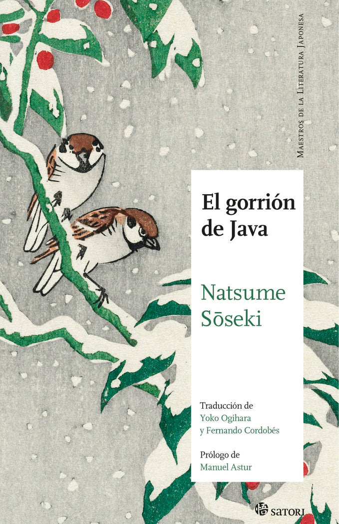 EL GORRION DE JAVA, de NATSUME, SOSEKI | portada del libro