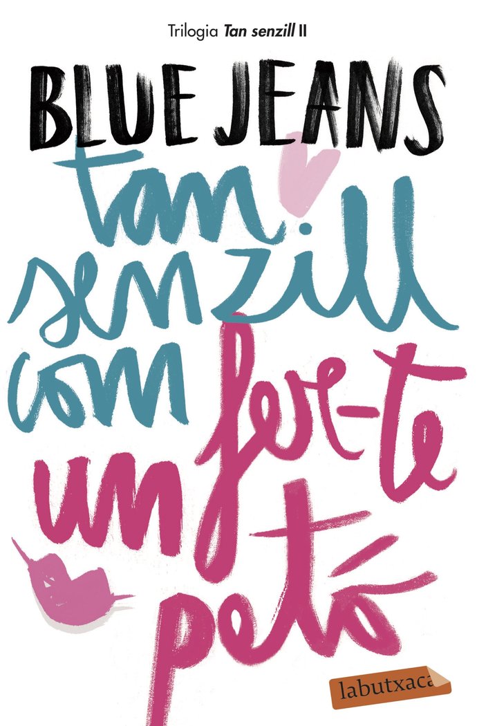 Tan senzill com fer-te un petó, de Blue Jeans | portada del libro
