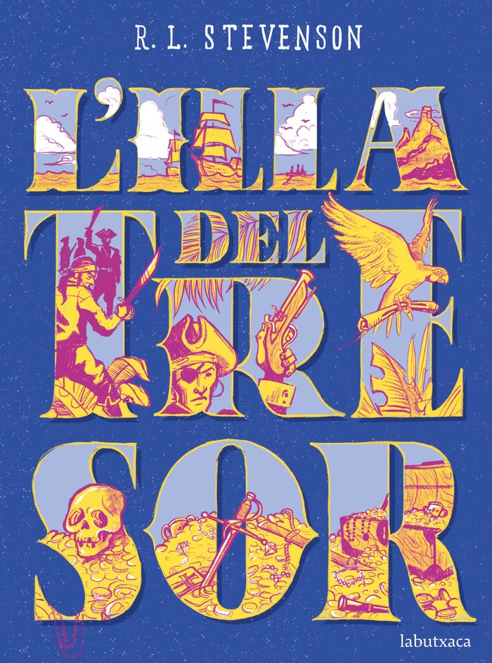 L'illa del tresor, de Stevenson | portada del libro