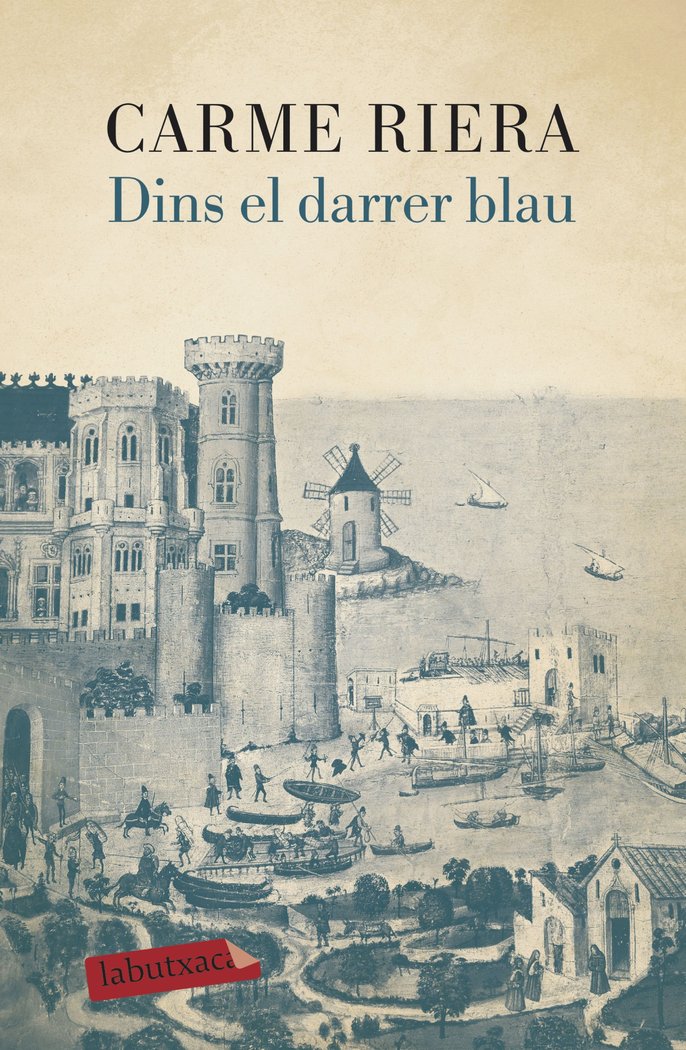 Dins el darrer blau, de Riera, Carme | portada del libro