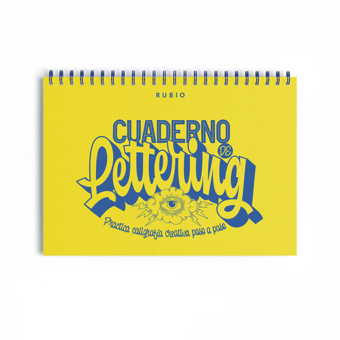 CUADERNO DE LETTERING, de RUBIO, EDITORIAL | portada del libro