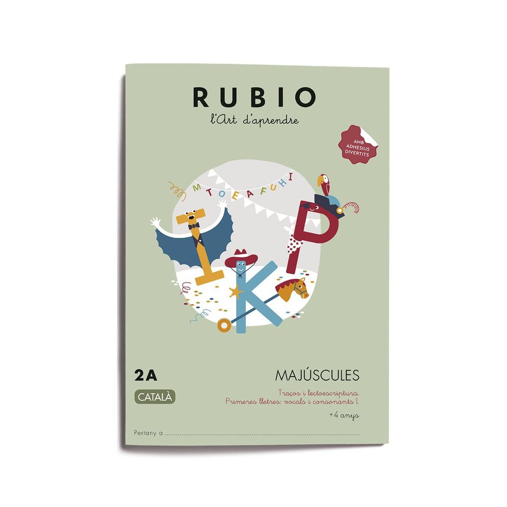 MAJUSCULES RUBIO 2A (CATALA), de DONET, MAR | portada del libro