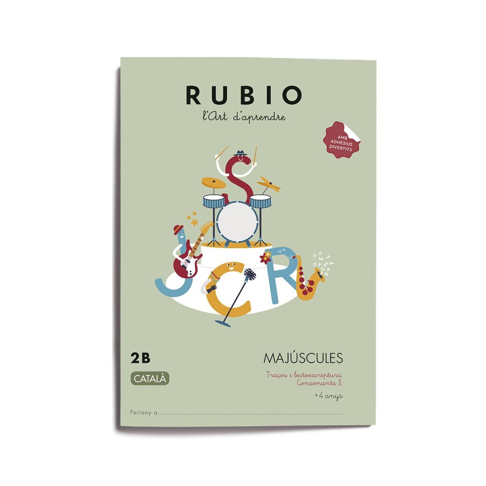 MAJUSCULES RUBIO 2B (CATALA), de DONET, MAR | portada del libro