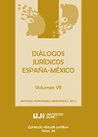 Diálogos jurídicos España-México. Volumen VII, de Varios autores | portada del libro