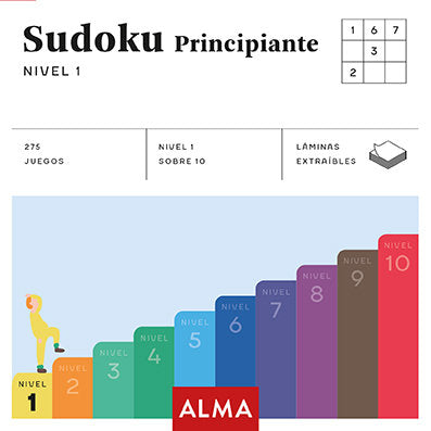 Sudoku principiante. Nivel 1, de VV.AA. | portada del libro