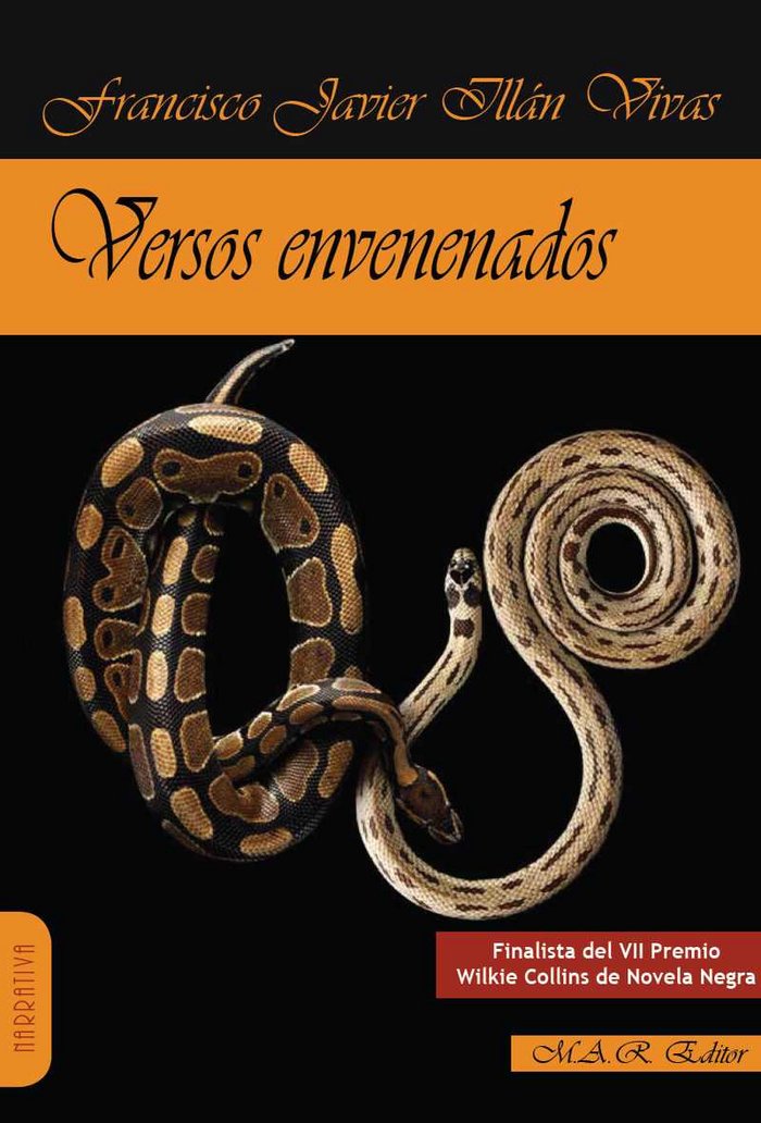 Versos envenenados, de Illán Vivas, Francisco Javier | portada del libro