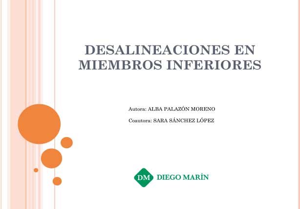DESALINEACIONES EN MIEMBROS INFERIORES, de PALAZON ROMERO | portada del libro