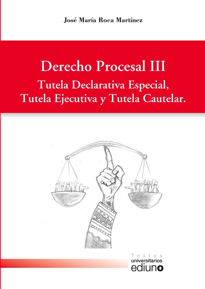 Derecho Procesal III, de Roca Martínez | portada del libro