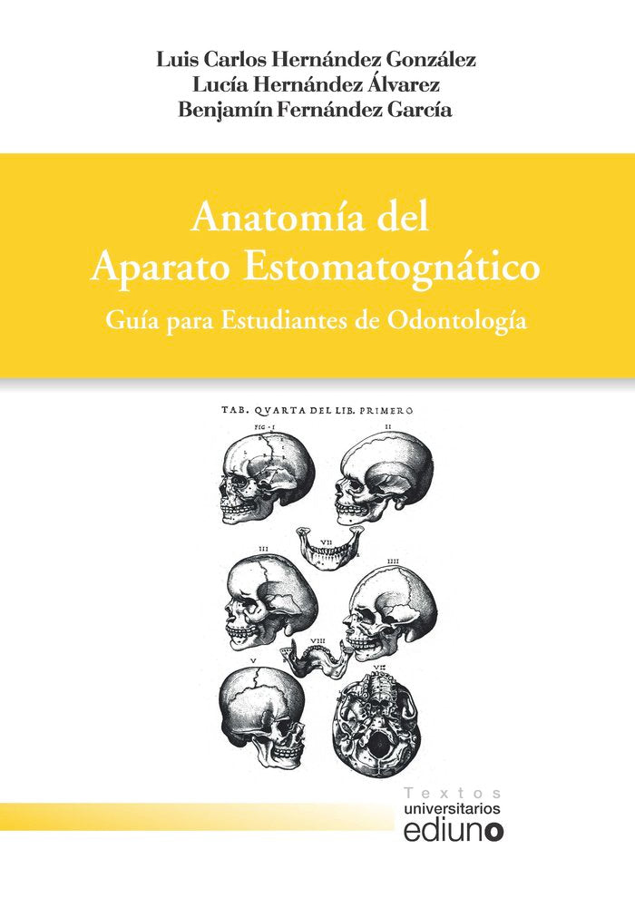 Anatomía del aparato estomatognático, de Hernández González | portada del libro