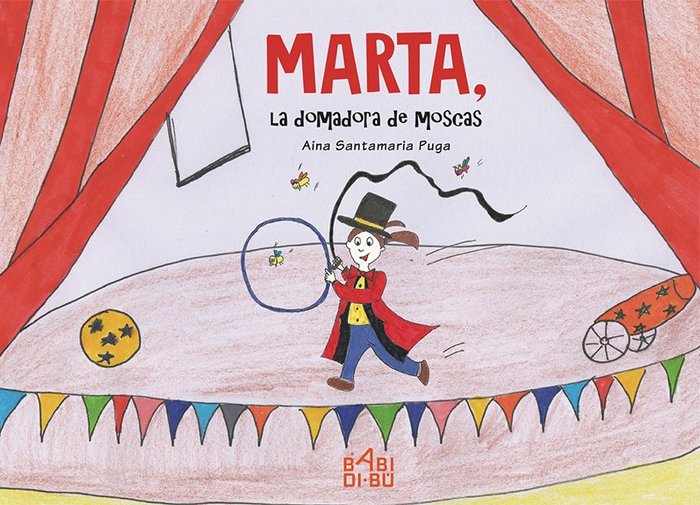Marta, la domadora de moscas, de Santamaría Puga, Aina | portada del libro