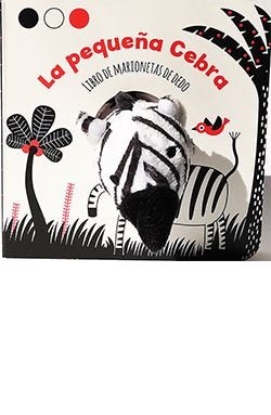 LA PEQUEÑA CEBRA LIBRO DE MARIONETAS DE DE, de AAABO | portada del libro