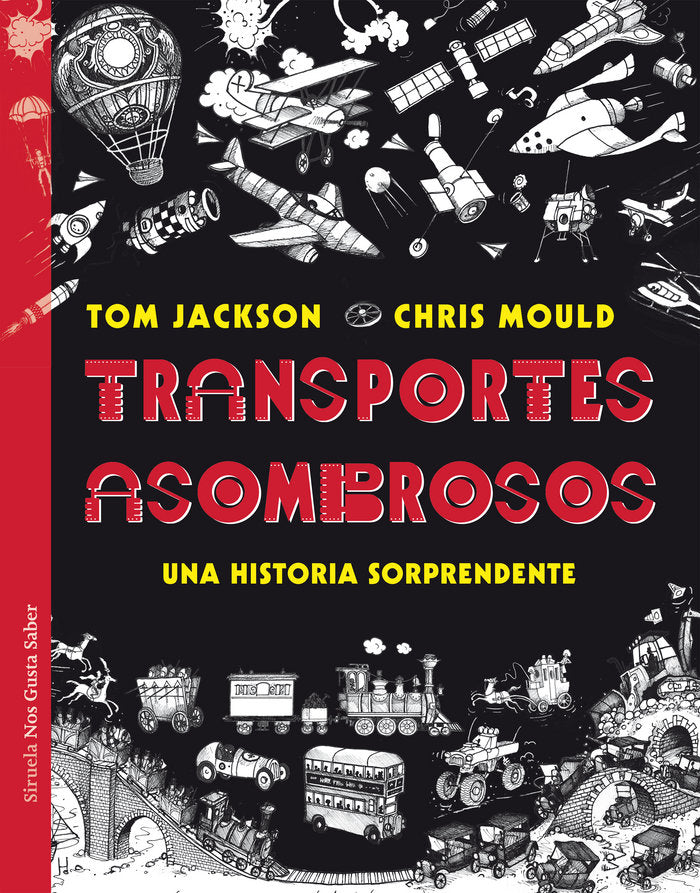 Transportes asombrosos, de Jackson, Tom | portada del libro