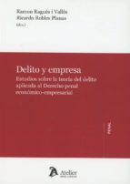 Delito y empresa., de Ramon Ragués i Vallès | portada del libro