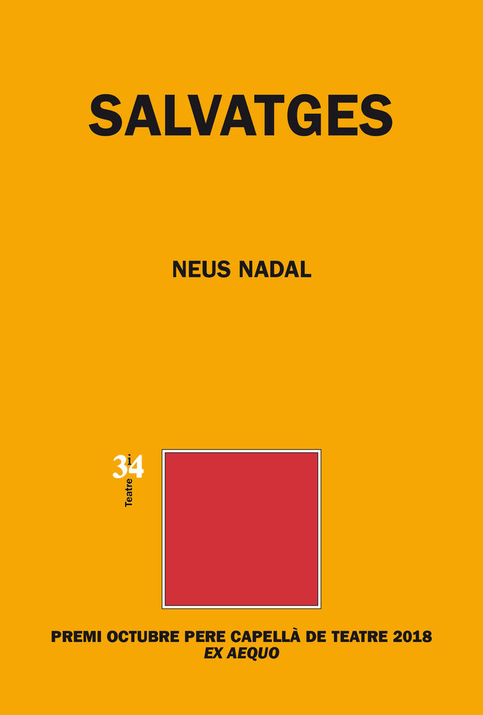 Salvatges, de Nadal Parés, Neus | portada del libro