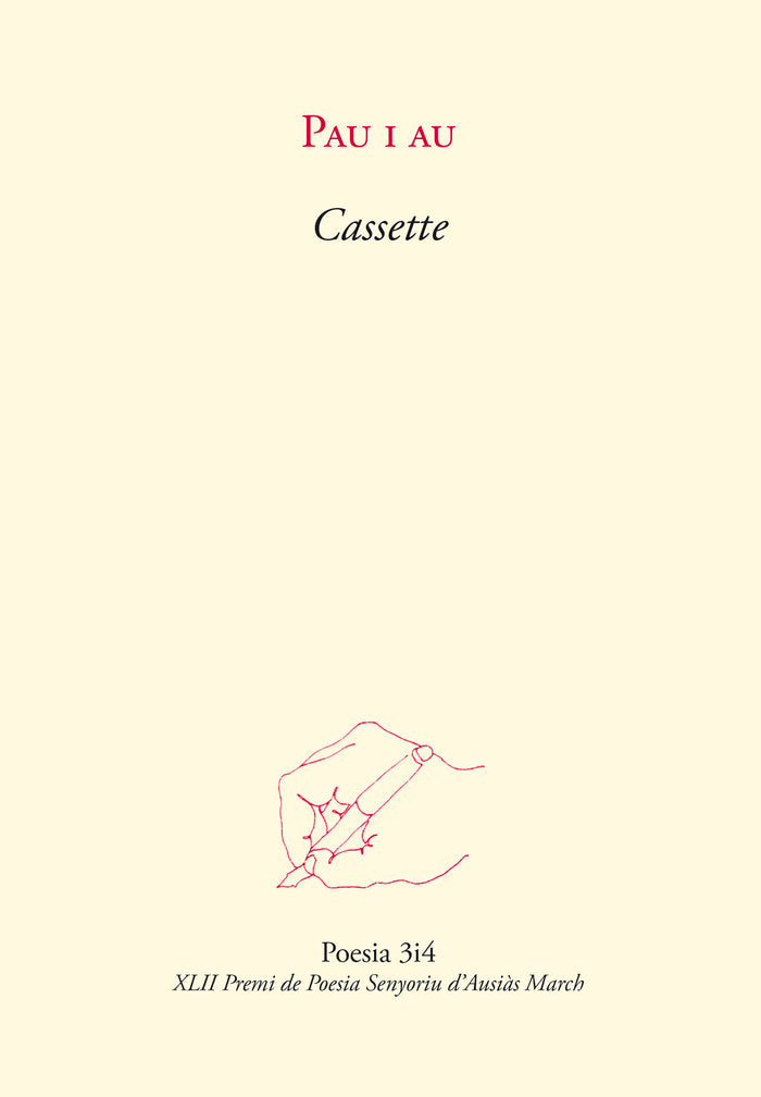 CASSETTE, de PAU I AU | portada del libro