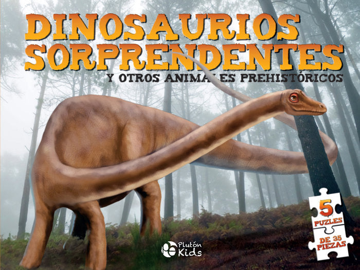 DINOSAURIOS SORPRENDENTES, de Autores, Varios | portada del libro