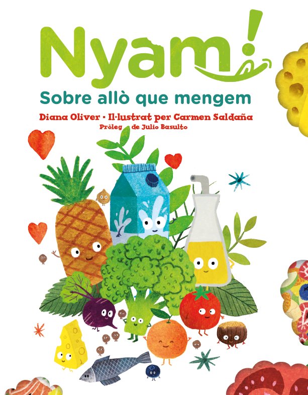 Nyam. Sobre allò que mengem, de Oliver, Diana | portada del libro