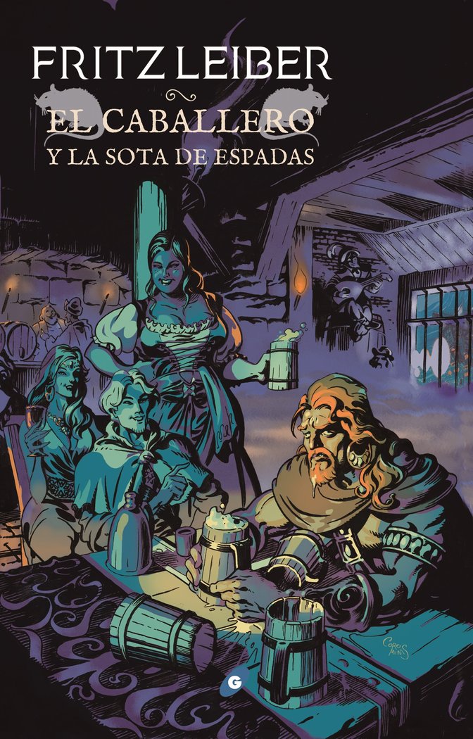 El caballero y la sota de espadas, de Leiber, Fritz | portada del libro