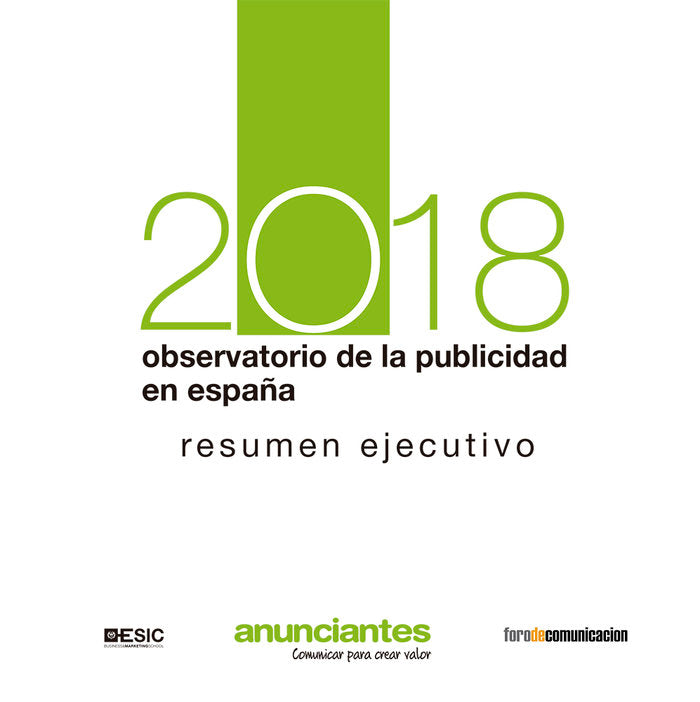 Observatorio de la publicidad en España 2018, de Varios autores | portada del libro