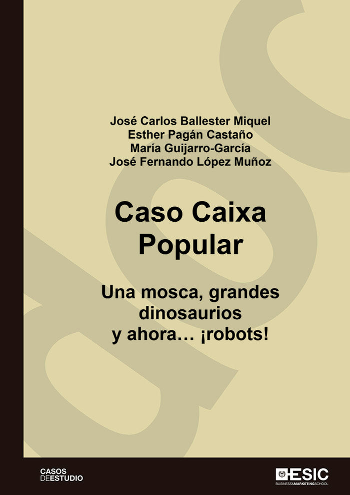 Caso Caixa Popular, de Ballester Miquel, José Carlos | portada del libro
