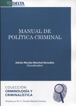 MANUAL DE POLÍTICA CRIMINAL, de AS MARCHAL GONZALEZ | portada del libro