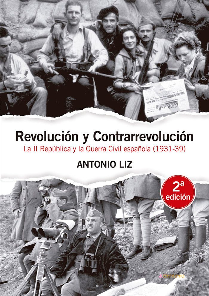 Revolución y contrarrevolución, de Liz Vázquez, Antonio | portada del libro