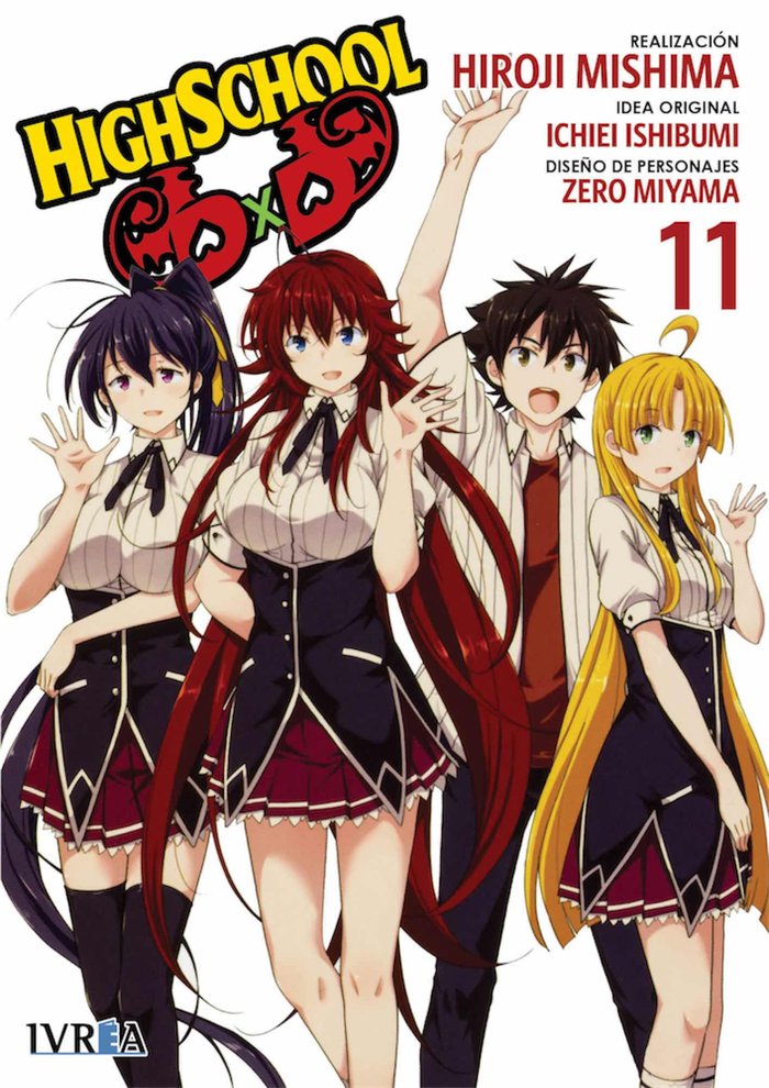 HigSchool DxD 11, de Mishima, Hiroji | portada del libro