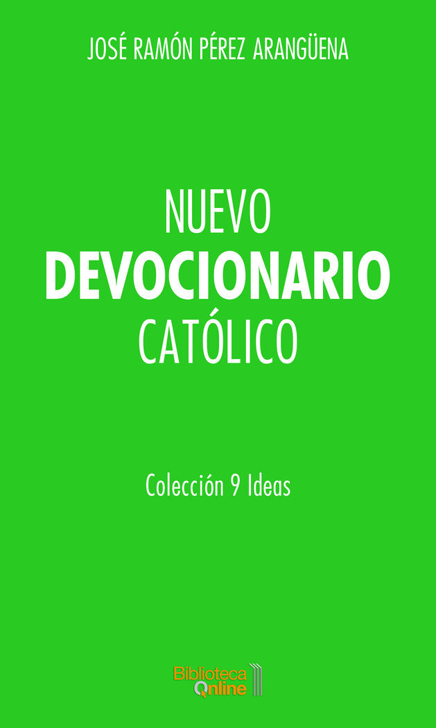 NUEVO DEVOCIONARIO CATOLICO, de PEREZ ARANGÜENA, JOSE RAMON | portada del libro