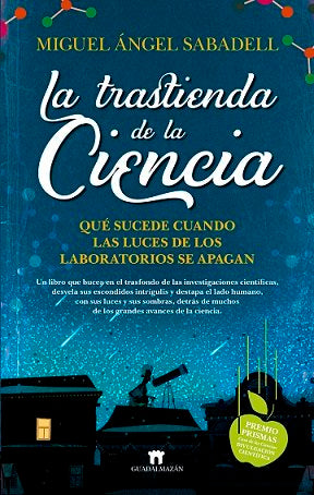 La trastienda de la ciencia, de Miguel Ángel Sabadell | portada del libro
