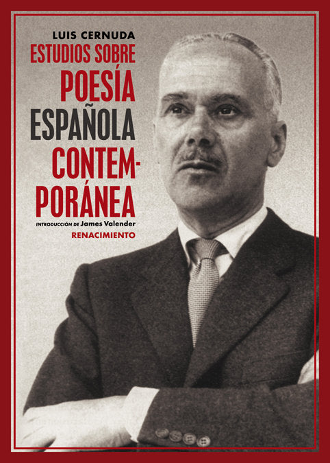 Estudios sobre poesía española contemporánea, de Cernuda, Luis | portada del libro