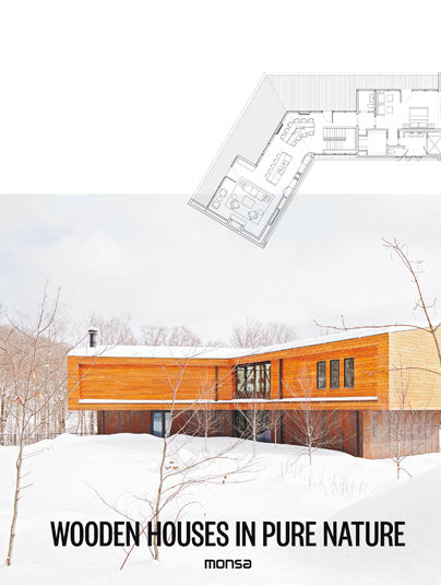 WOODEN HOUSES IN PURE NATURE, de A.A.V.V. | portada del libro