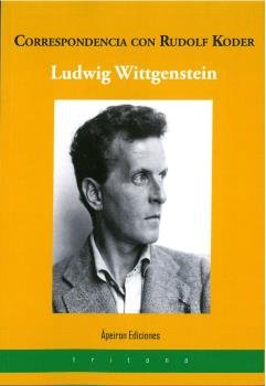 Correspondencia con Rudolf Koder, de Wittgenstein, Ludwig | portada del libro