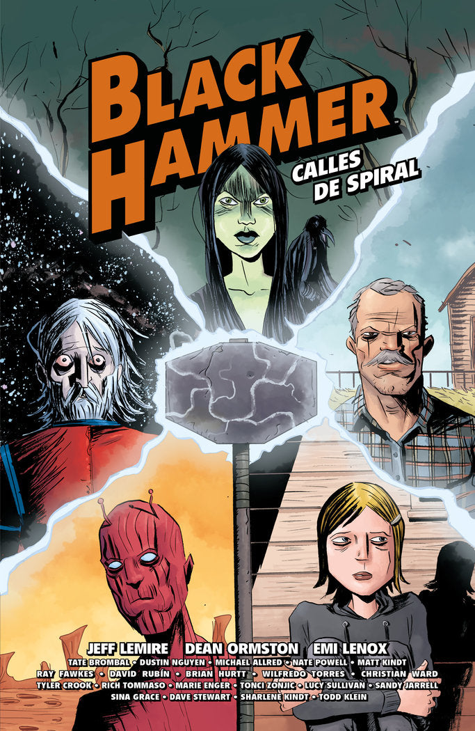 Black Hammer. Calles de Spiral, de Lemire, Jeff | portada del libro
