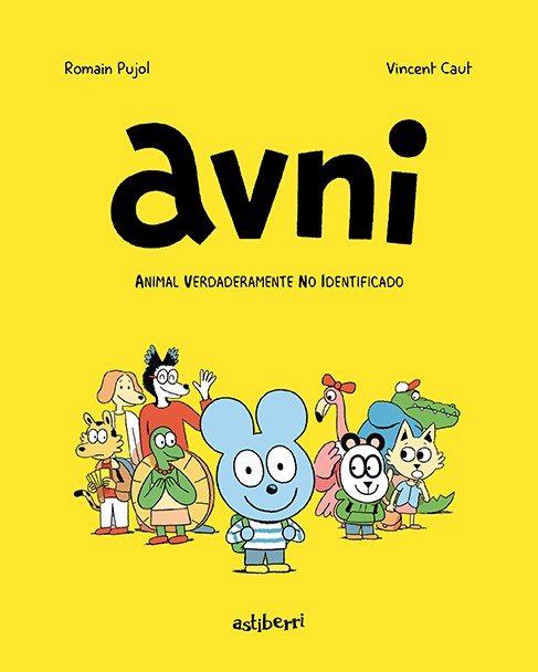 Avni 1. Animal verdaderamente no identificado, de Pujol, Romain | portada del libro