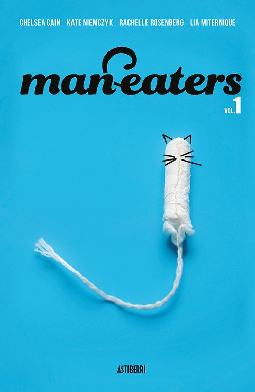 Man-eaters 1, de Cain, Chelsea | portada del libro