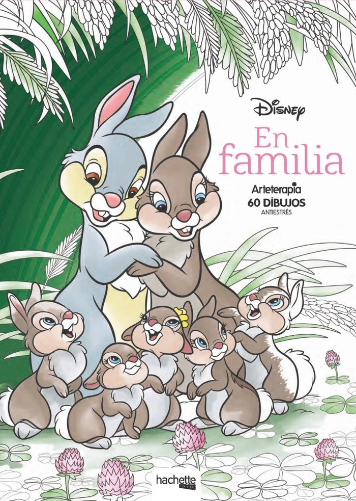 Arteterapia. Disney En Familia, de VARIOS | portada del libro