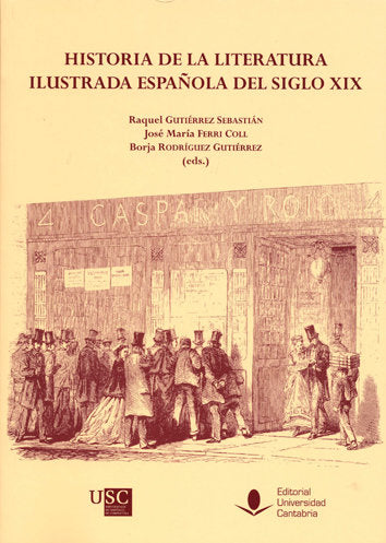 Historia de la literatura ilustrada española del siglo XIX, de Varios autores | portada del libro