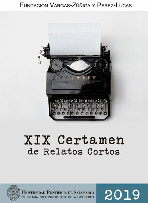 XIX CERTAMEN DE RELATOS CORTOS, de Y PÉREZ-LUCAS | portada del libro