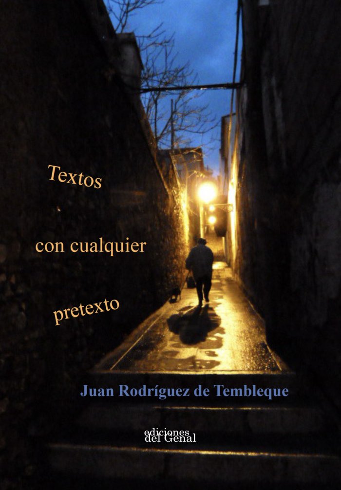 Textos con cualquier pretexto, de Rodríguez de Tembleque | portada del libro