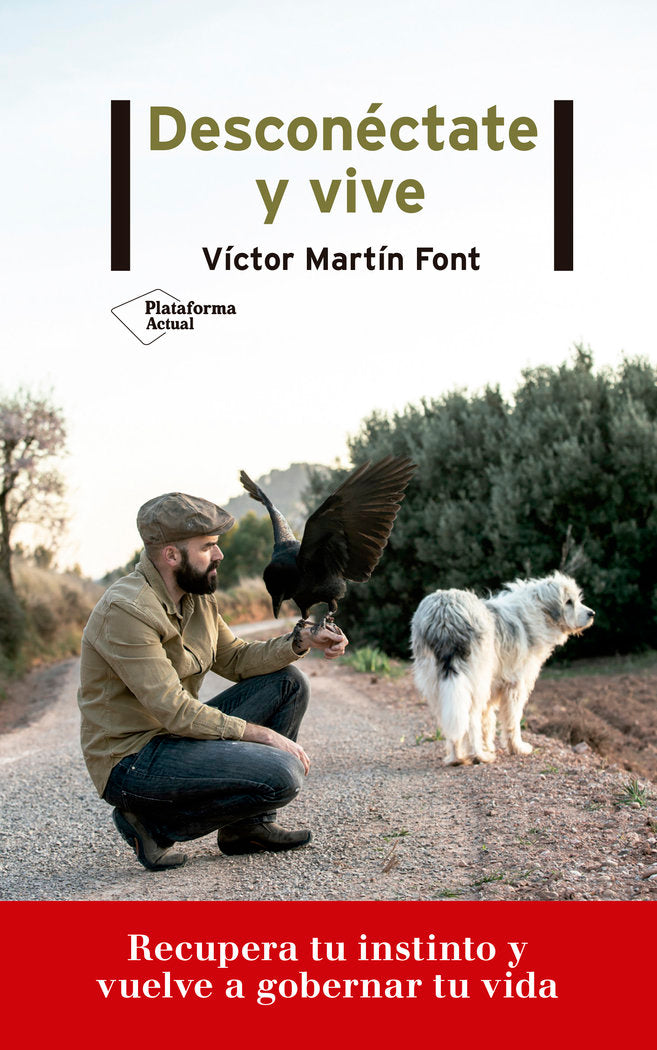 Desconéctate y vive, de Víctor Martín Font | portada del libro