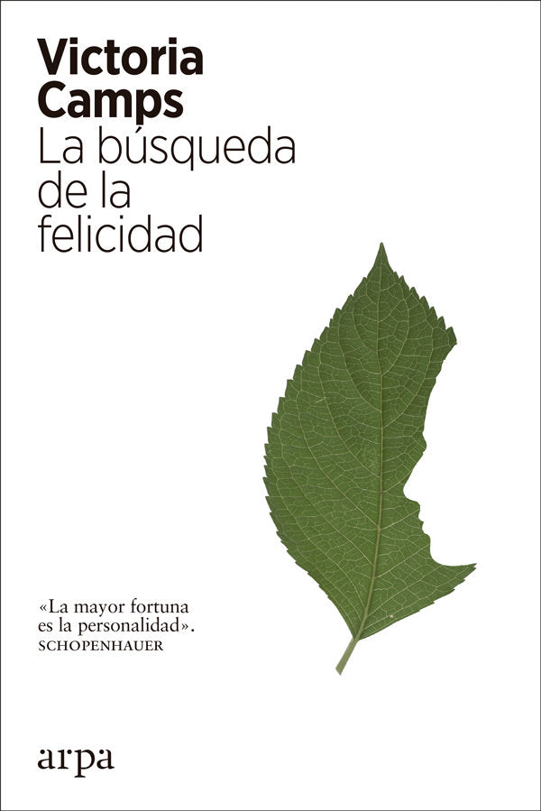 La búsqueda de la felicidad, de Camps Cervera, Victoria | portada del libro