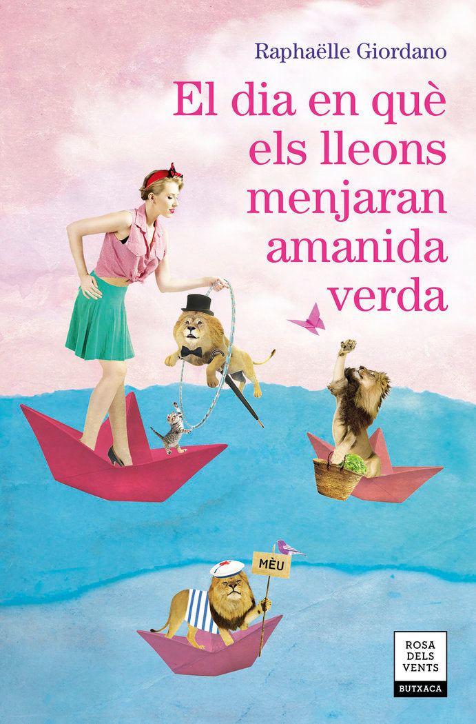 El dia en què els lleons menjaran amanida verda, de Giordano | portada del libro