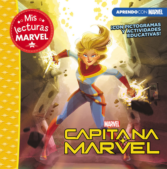 Capitana Marvel (Mis lecturas Marvel), de Marvel | portada del libro
