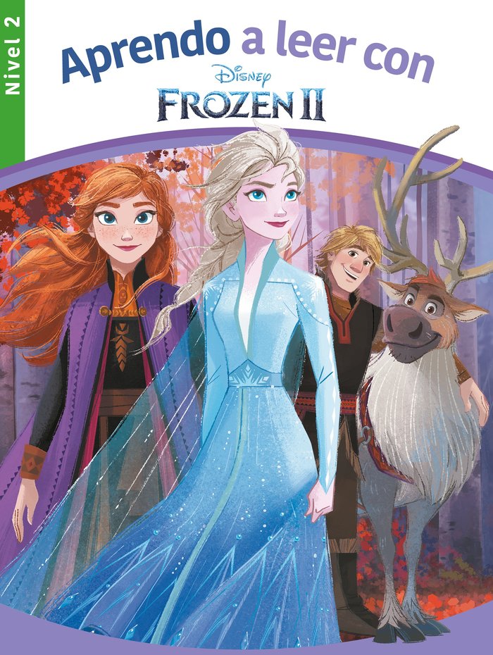 Aprendo a leer con Frozen II (Nivel 2) (Disney. Lectoescritura), de Disney | portada del libro