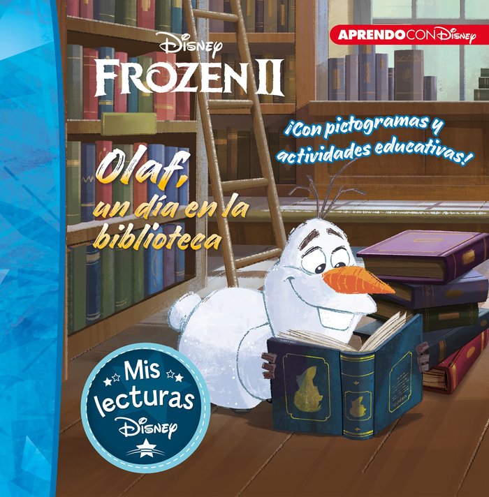 Olaf, un día en la biblioteca (Mis lecturas Disney), de Disney, | portada del libro