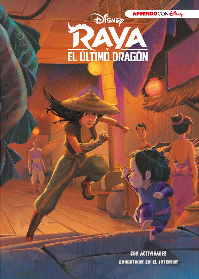 Raya y el último dragón (Leo, juego y aprendo con Disney), de Disney, | portada del libro