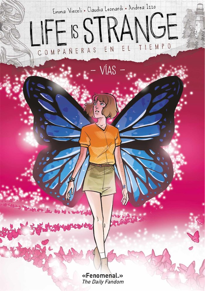 LIFE IS STRANGE COMPAÑERAS EN EL TIEMPO 4 VIAS, de EMMA VIECELI | portada del libro